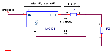Zdroj proudu s integrovaným stabilizátorem napětí